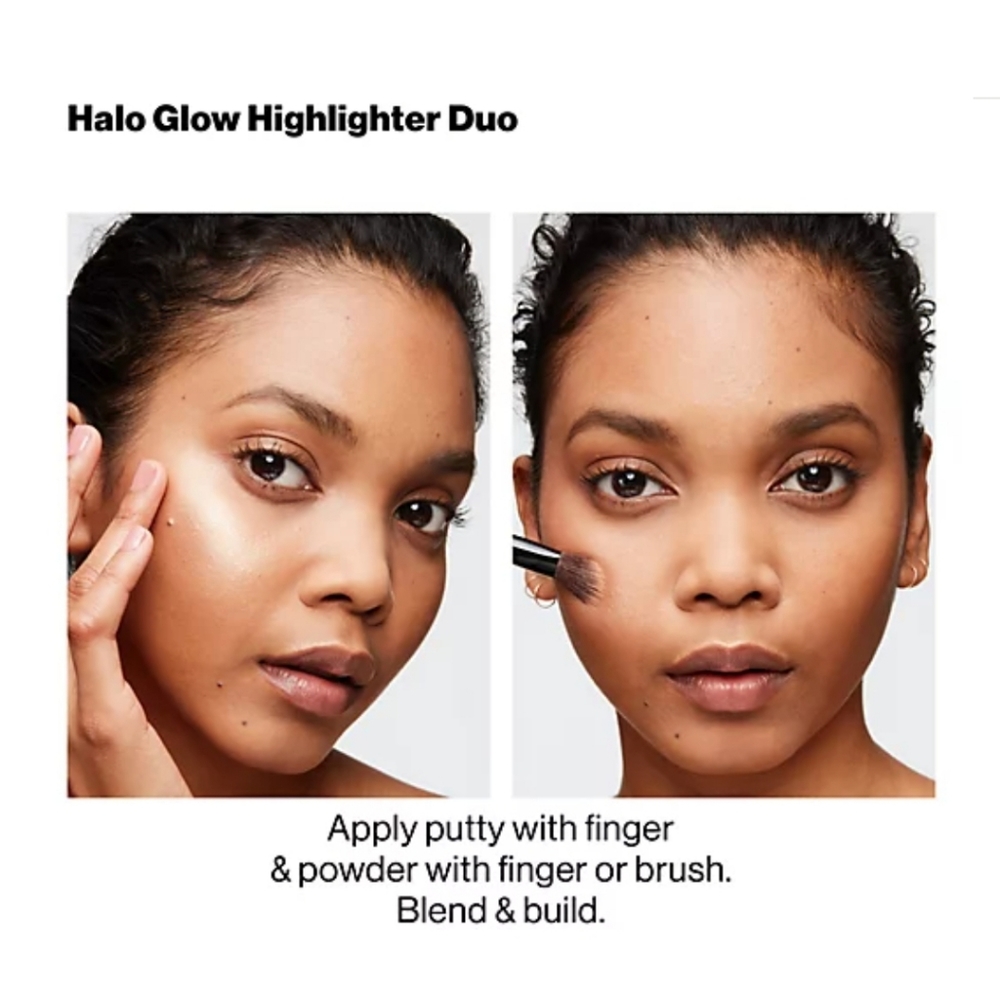 NEW Smashbox Halo Glow Highlighter Duo in Golden Pearl - Picture 4 of 5